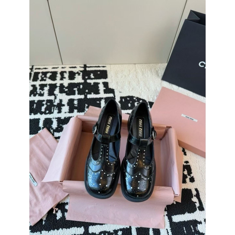Miu Miu Leather Shoes